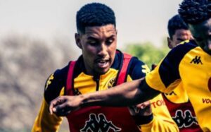 Luke Fleurs training at Kaizer Chiefs