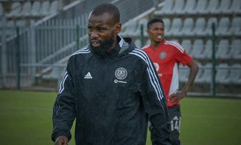 Orlando Pirates midfielder Makhehleni Makhaula.