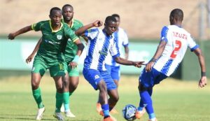 Maritzburg United in action in the Motsepe Foundation Championship