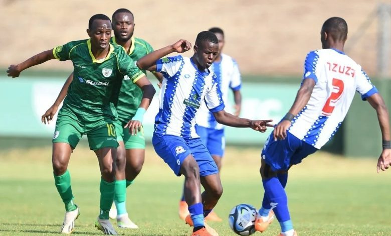 Maritzburg United in action in the Motsepe Foundation Championship