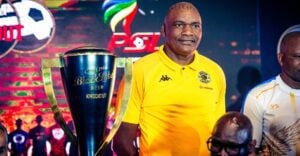 Kaizer Chiefs head coach Molefi Ntseki at the Carling Black Label Knockout Cup presser.