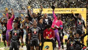 Orlando Pirates lifting the MTN8 final and beating Mamelodi Sundowns 3-1 on penalties