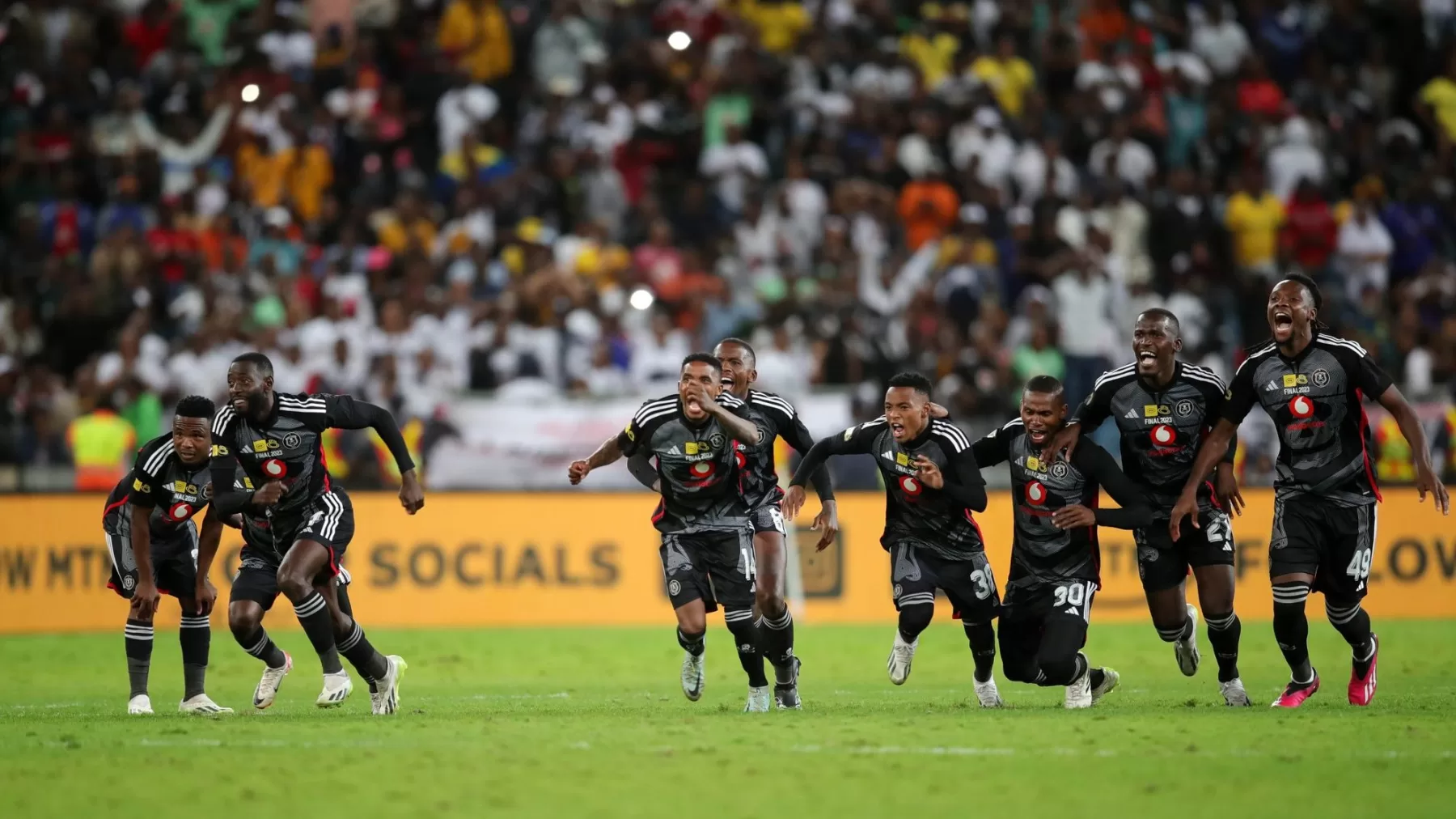 Orlando Pirates goalkeeper Sipho Chaine gave credit to referee Abongile Tom for how he handled the controversial penalty moment during the MTN8 Final