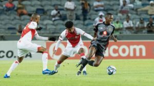 Orlando Pirates v Cape Town Spurs at Orlando Stadium.