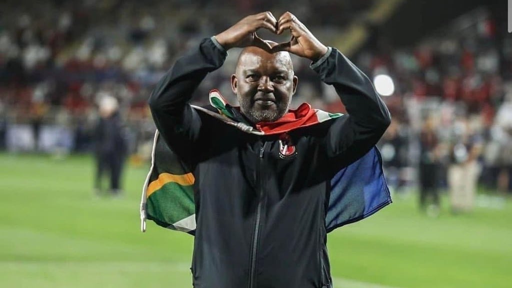 Al Wahda head coach Pitso Mosimane.