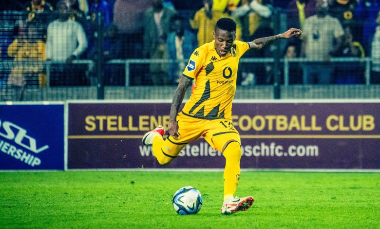 Pule Mmodi in action for Kaizer Chiefs in the DStv Premiership