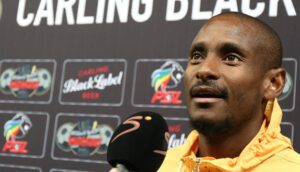 Rulani Mokwena speaking on SuperSport TV