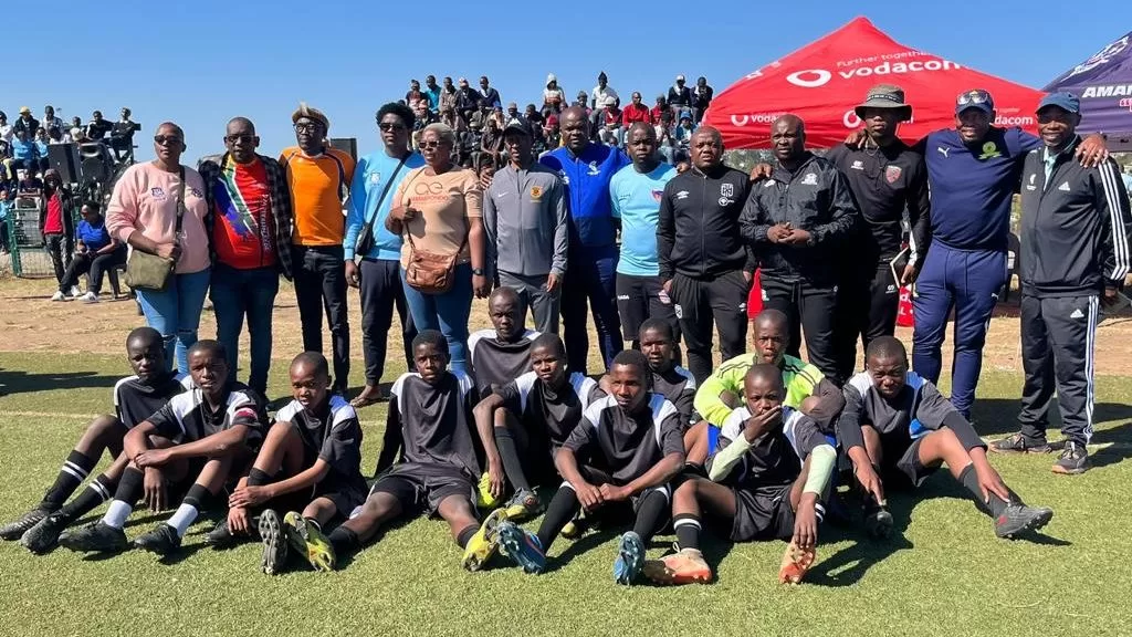 Scouts and officials at the AmaMpondo Sports Foundation tournament held in Lusikisiki, Eastern Cape recently