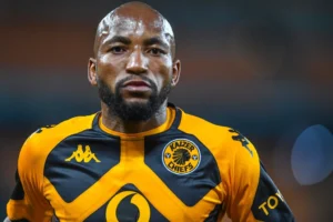 Sibongiseni Ox Mthethwa warming up for a game at Kaizer Chiefs