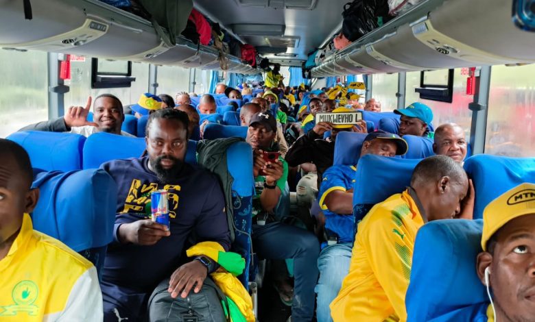 12-hour Bus journey with Mamelodi Sundowns supporters to the MTN8 Final