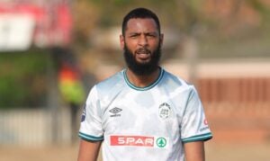 Taariq Fielies in AmaZulu FC colours