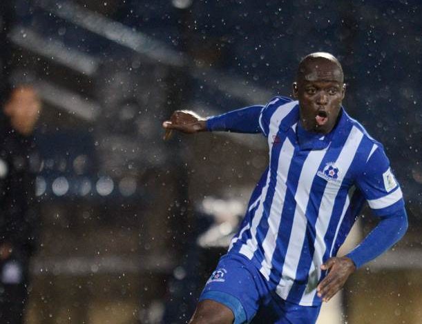 Terrence Mandaza in action for Maritzburg United