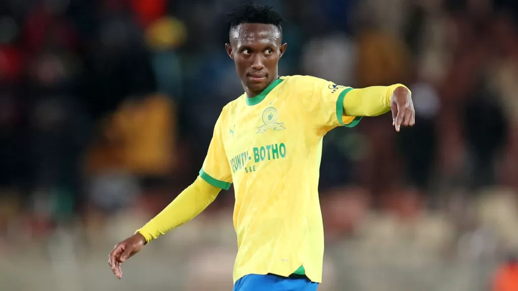 Thapelo Maseko in action for Mamelodi Sundowns