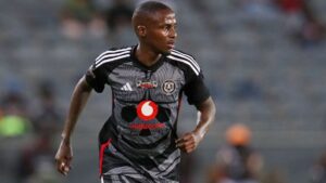 Orlando Pirates talented winger Thembinkosi Lorch back in action.