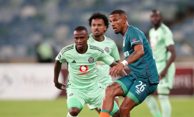 AmaZulu FC and Orlando Pirates in the DStv Premiership match