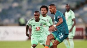 AmaZulu FC and Orlando Pirates in the DStv Premiership match