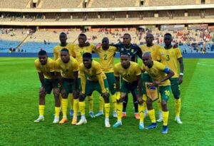 Bafana Bafana captained by Percy Tau