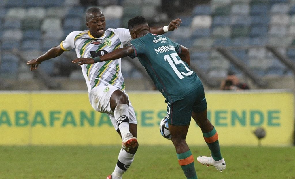 AmaZulu FC in action against Golden Arrows