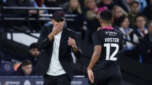 Vincent Kompany gives latest update on Lyle Foster