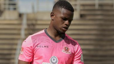 Donovan Bernard, who is wanted by PSL clubs in action