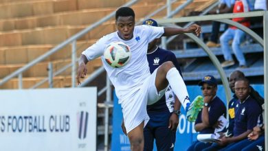 Former Kaizer Chiefs star Wandy Khwinana in action for Wits