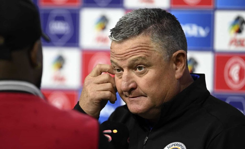 Hunt reveals what he has accepted about SuperSport United of today