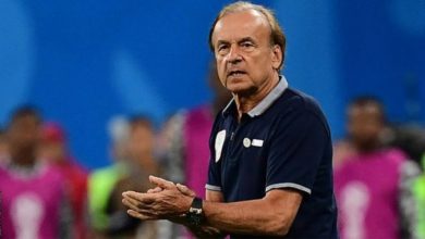 Gernot Rohr on the sidelines during a match