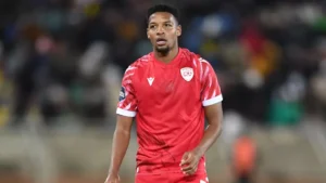 Jamie Webber during a Sekhukhune United match
