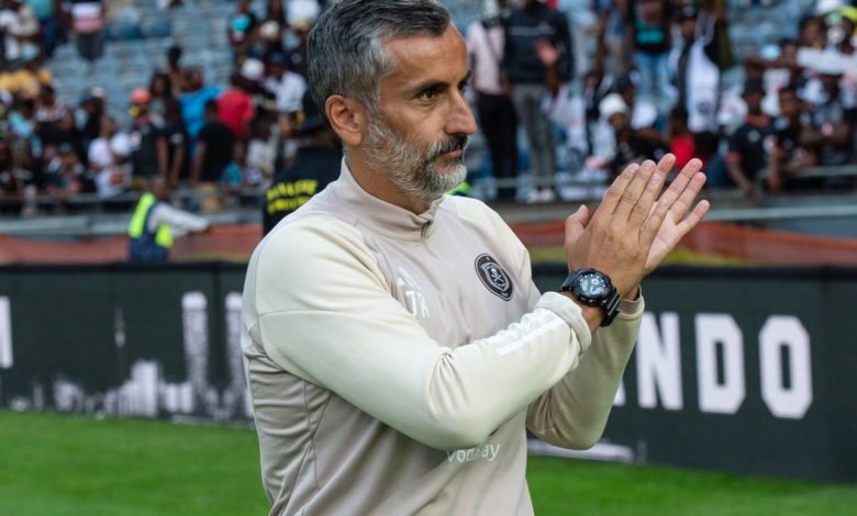 Relieved Jose Riveiro reacts to Orlando Pirates' win over Sekhukhune United