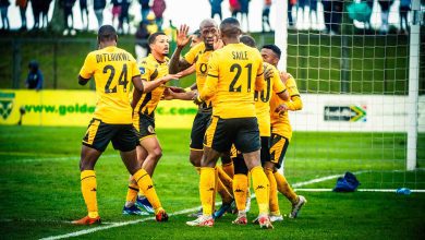 Kaizer Chiefs in action against Golden Arrows in the DStv Premiership