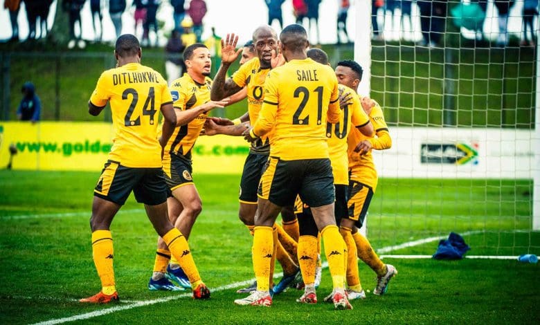 Kaizer Chiefs in action against Golden Arrows in the DStv Premiership