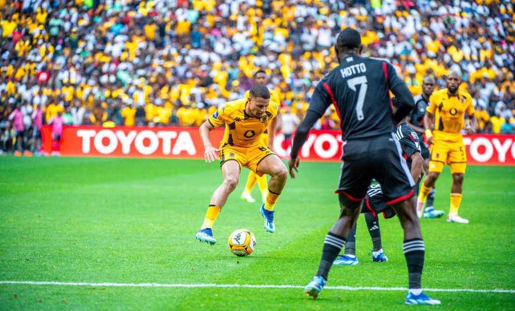 Kaizer Chiefs in action against Orlando Pirates in the DStv Premiership on Saturday