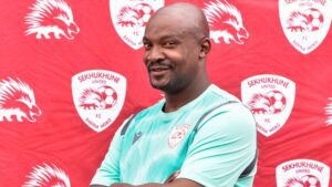 Sekhukhune United new coach Lehlohonolo Seema.