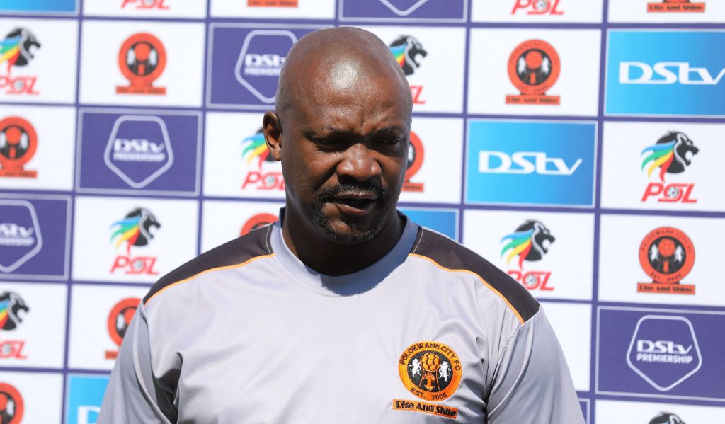 Lehlohonolo Seema during his stint at Polokwane City