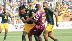 Dstv Premiership clash between Moroka Swallows and Kaizer Chiefs.