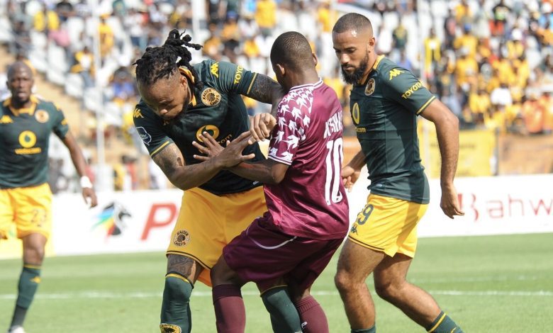 Dstv Premiership clash between Moroka Swallows and Kaizer Chiefs.