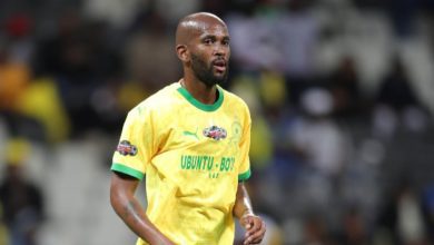 Mosa Lebusa in action for Mamelodi Sundowns in the Carling Knockout