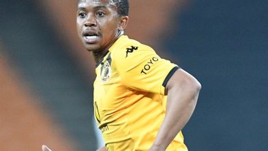 Nkosingiphile Ngcobo of Kaizer Chiefs