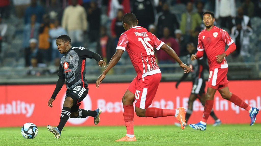 DStv Premiership clash between Orlando Pirates and Sekhukhune United.