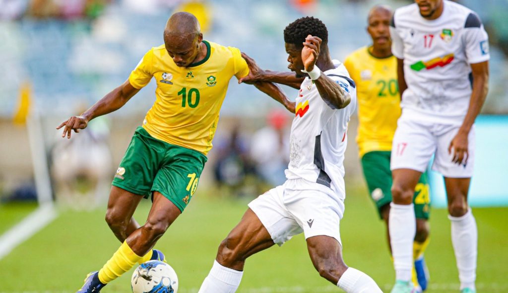 Percy Tau was instrumental as Bafana defeated Benin in the 2026 FIFA World Cup qualifiers