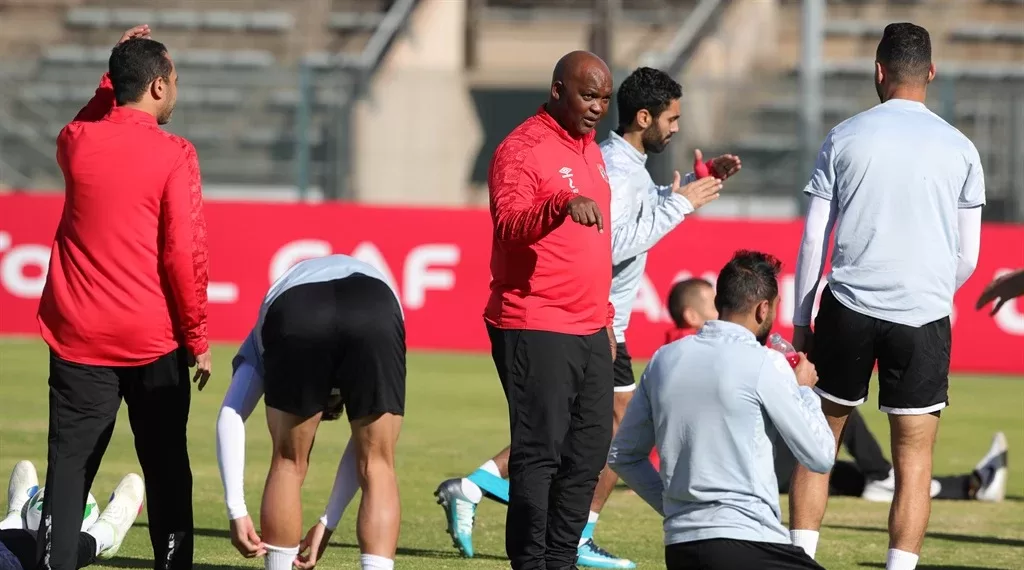 Pitso Mosimane during his Al Ahly days