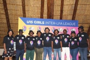 SAFA Technical Director Walter Steenbok officially launches U/15 Girls Inter-LFA League