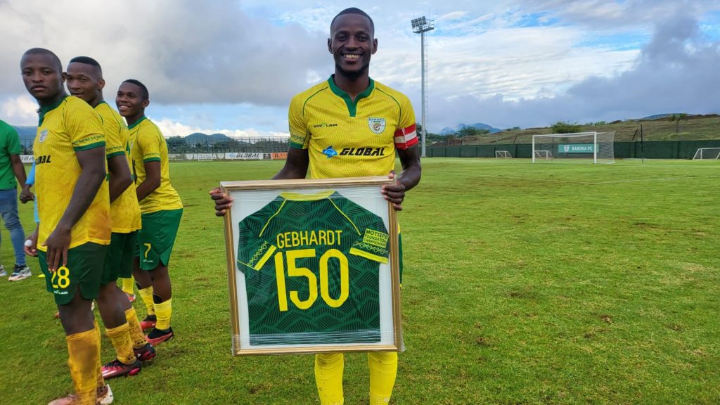 Namibian International defender Ananias Gebhardt has achieved a great PSL milestone