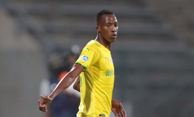 Devine Lunga in action for Mamelodi Sundowns