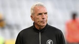 Cape Town Spurs head coach Ernst Middendorp.
