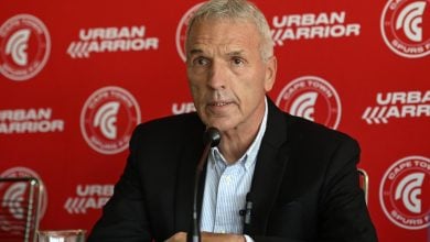 Ernst Middendorp fired a salvo at Spurs fans after the club's defeat on Sunday