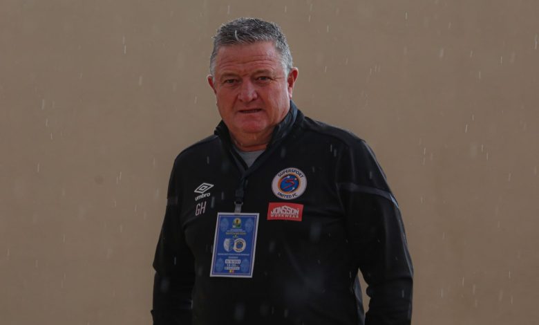 SuperSport United coach Gavin Hunt on CAF Confederation Cup lessons