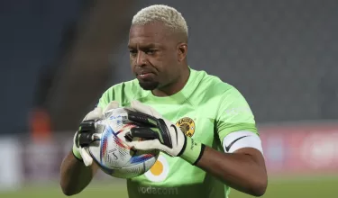 Itumeleng Khune in action for Kaizer Chiefs
