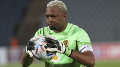 Itumeleng Khune in action for Kaizer Chiefs