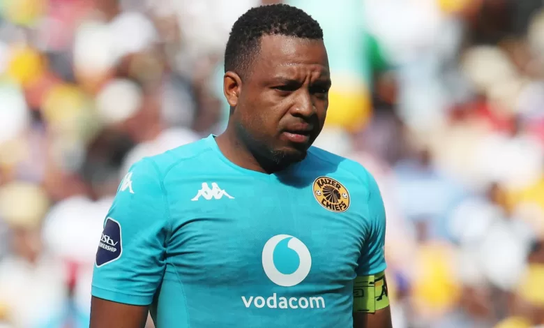 Itumeleng Khune of Kaizer Chiefs during a game